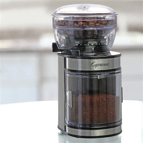 electric ceramic burr grinder